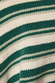 Slow Morning Striped Mock Neck Knit Sweater - Westly