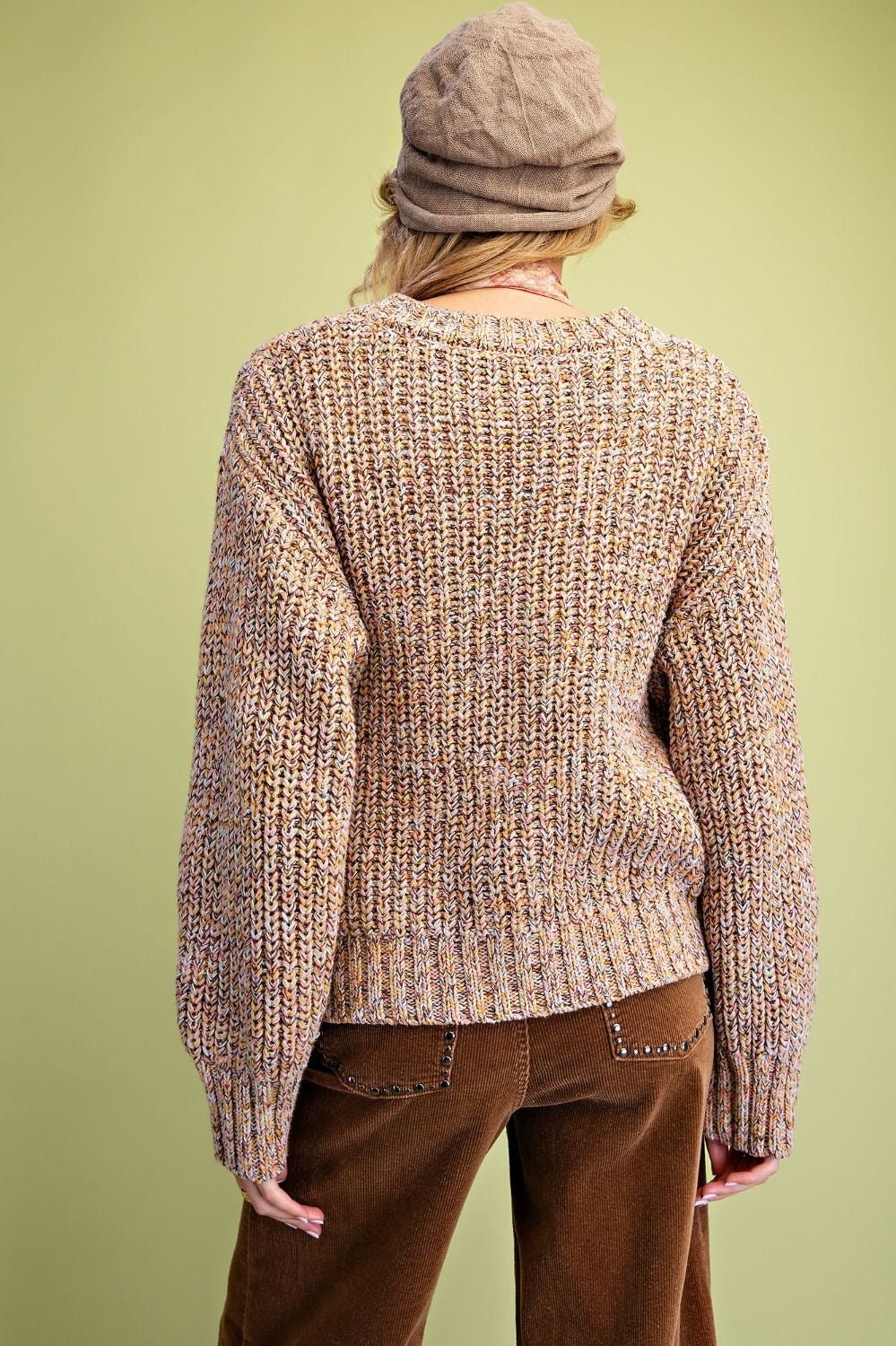 Slow Season Chunky Knit Sweater Cardigan - Westly