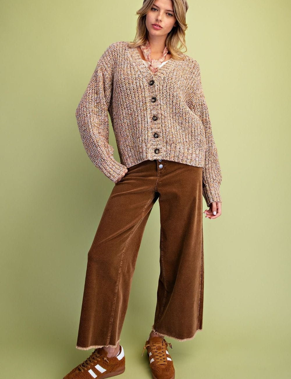 Slow Season Chunky Knit Sweater Cardigan - Westly