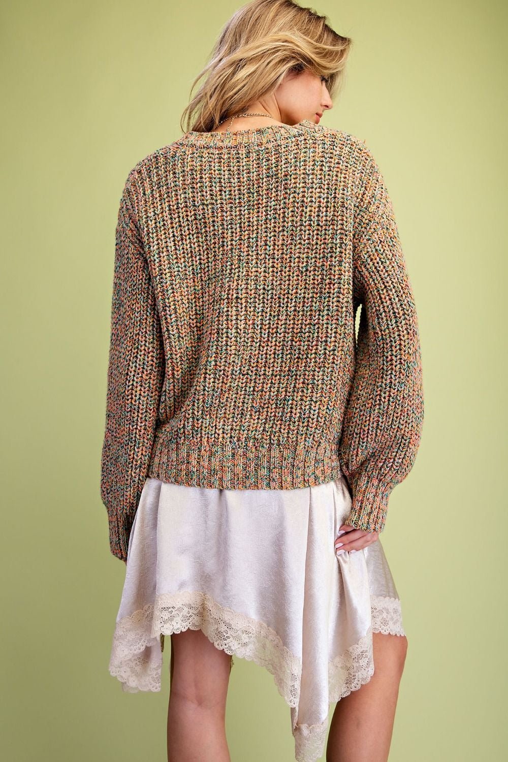 Slow Season Chunky Knit Sweater Cardigan - Westly