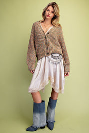 Slow Season Chunky Knit Sweater Cardigan - Westly