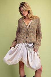 Slow Season Chunky Knit Sweater Cardigan - Westly