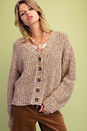 Slow Season Chunky Knit Sweater Cardigan - Westly