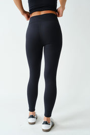Smooth Operator Seamless Front Leggings in Black, photo 3