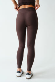 Smooth Operator Seamless Front Leggings in Coffee Bean, photo 3