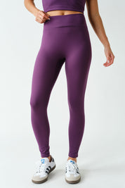 Smooth Operator Seamless Front Leggings in Purple Iris, photo 1