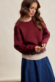 Snowy Pines Jacquard Sweater - Westly