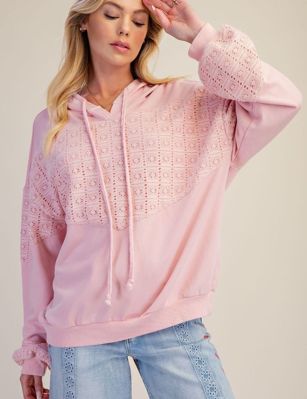 Soft Spoken Washed Terry Hoodie - Westly
