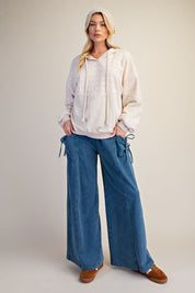 Soft Spoken Washed Terry Hoodie - Westly