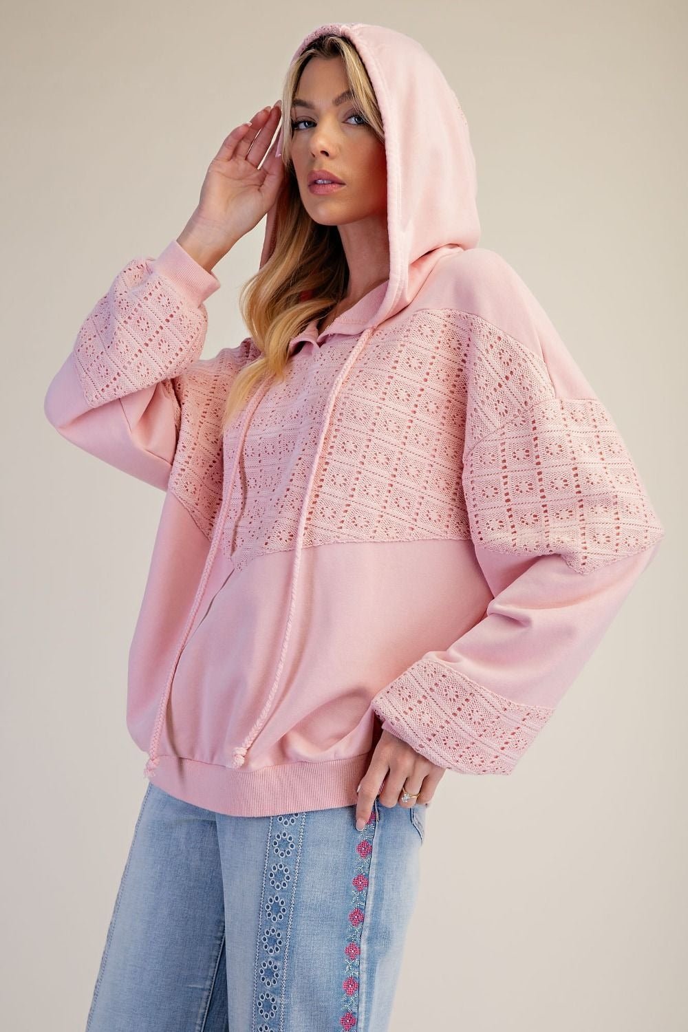 Soft Spoken Washed Terry Hoodie - Westly
