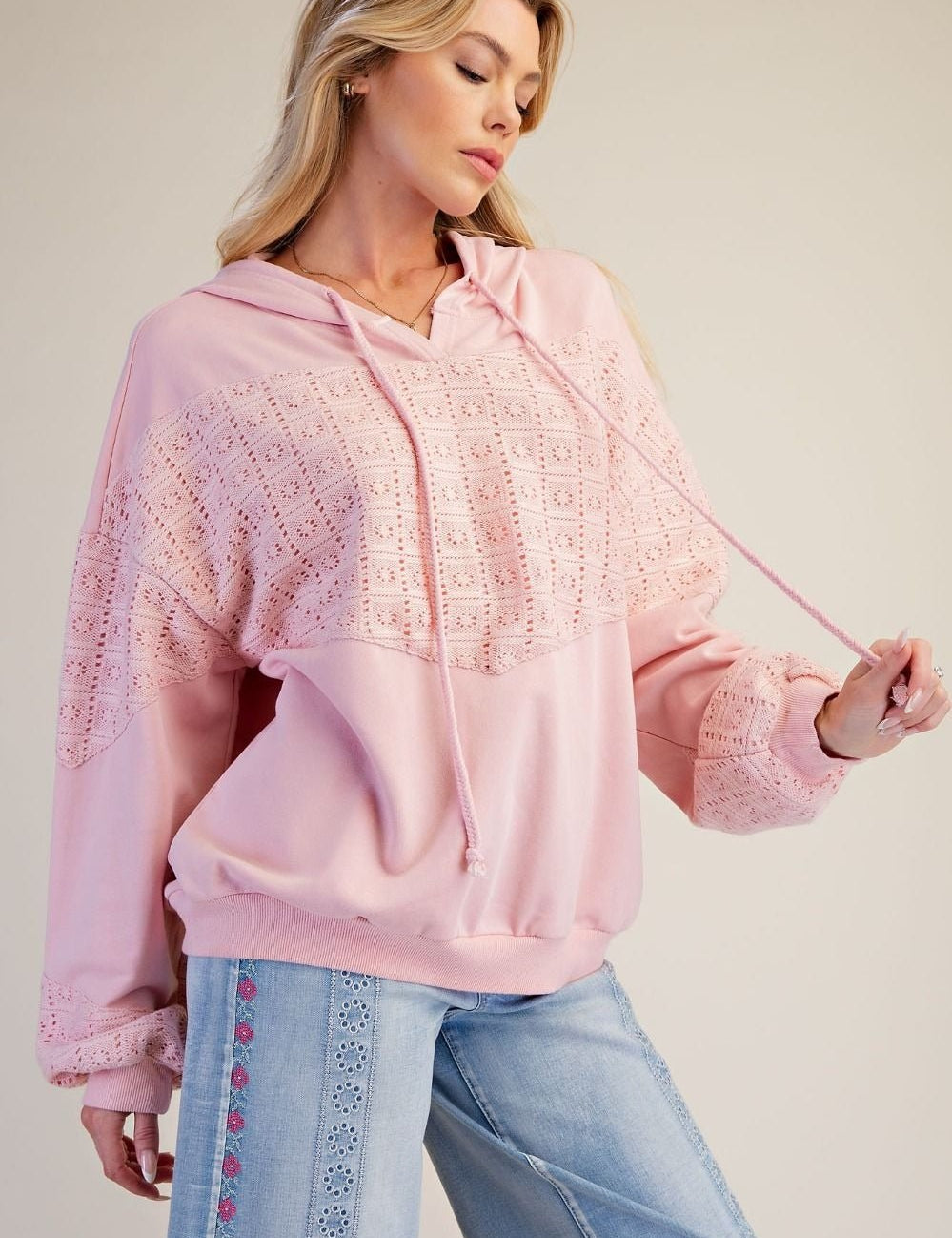 Soft Spoken Washed Terry Hoodie - Westly