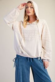 Soft Spoken Washed Terry Hoodie - Westly