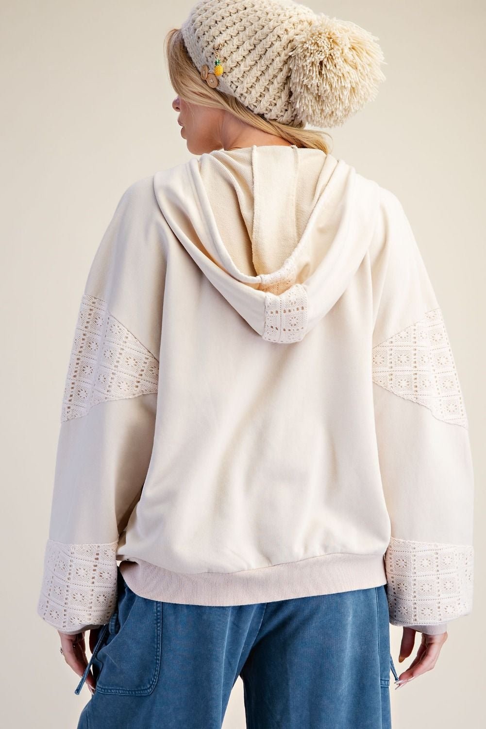 Soft Spoken Washed Terry Hoodie - Westly