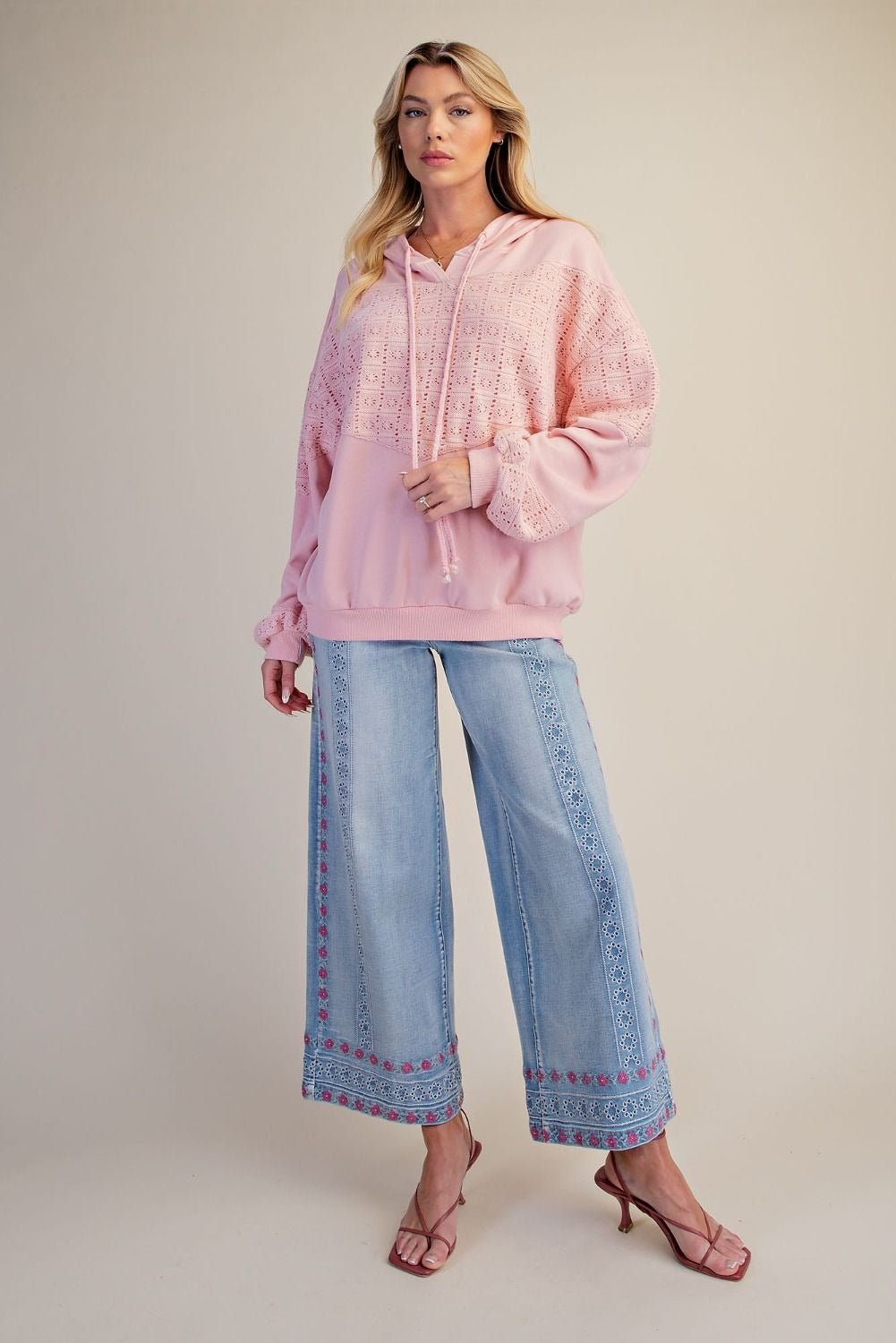 Soft Spoken Washed Terry Hoodie - Westly