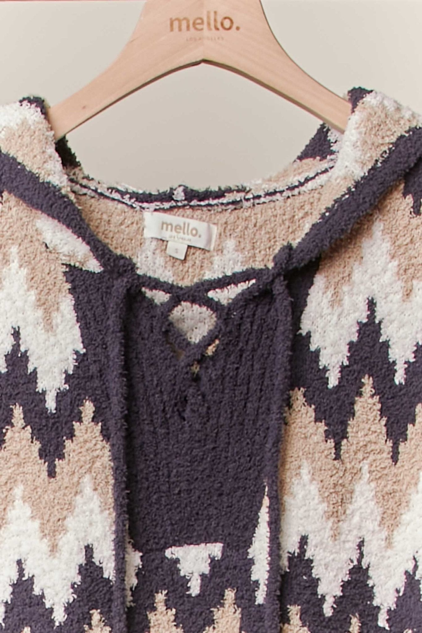 Solvang Textured Hooded Sweater - Westly