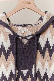 Solvang Textured Hooded Sweater - Westly
