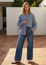 Sonoma Modern Striped Button - Up Shirt - Westly