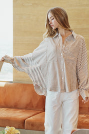 Sonoma Modern Striped Button - Up Shirt - Westly