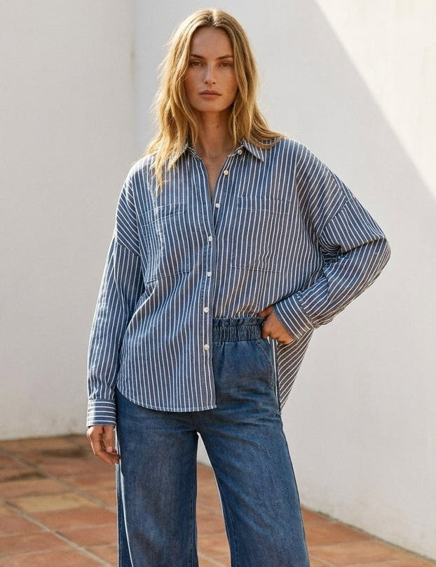 Sonoma Modern Striped Button - Up Shirt - Westly