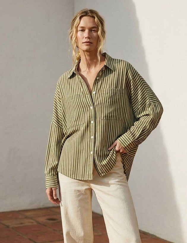 Sonoma Modern Striped Button - Up Shirt - Westly