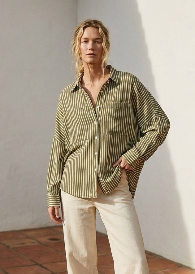 Sonoma Modern Striped Button - Up Shirt - Westly