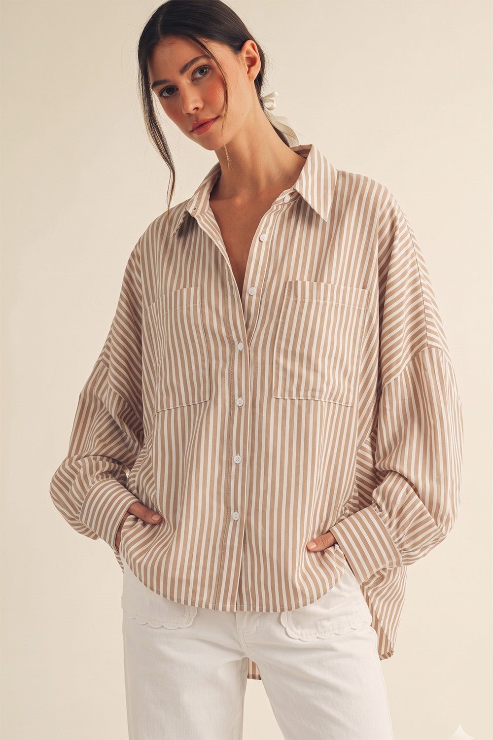 Sonoma Modern Striped Button - Up Shirt - Westly