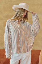 Sonoma Modern Striped Button - Up Shirt - Westly