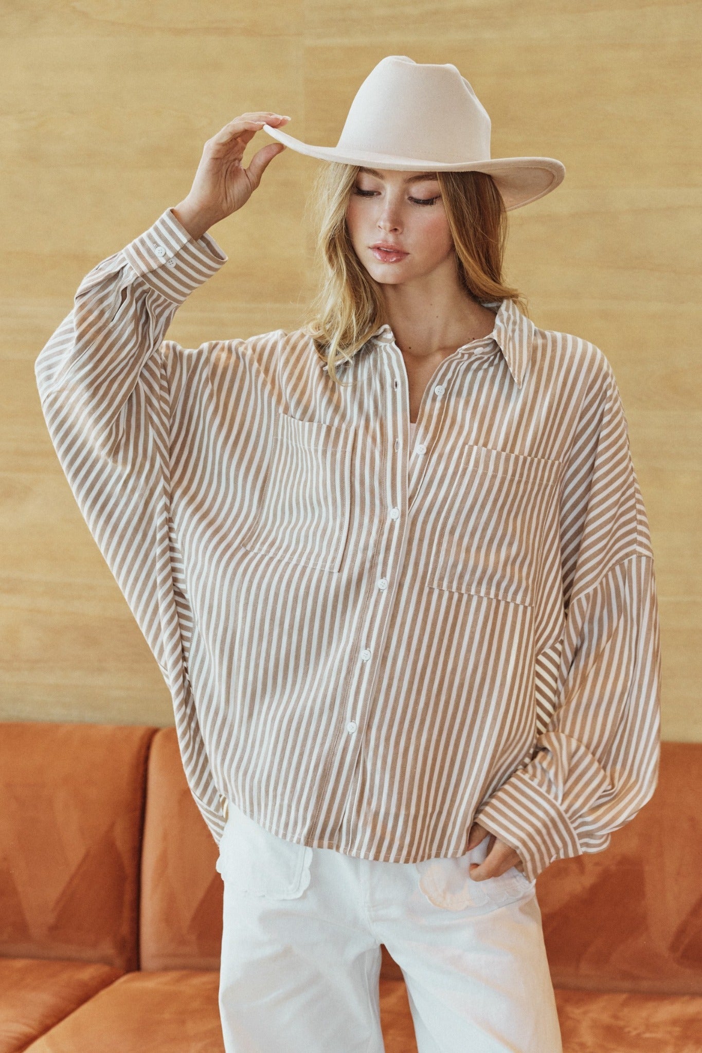Sonoma Modern Striped Button - Up Shirt - Westly
