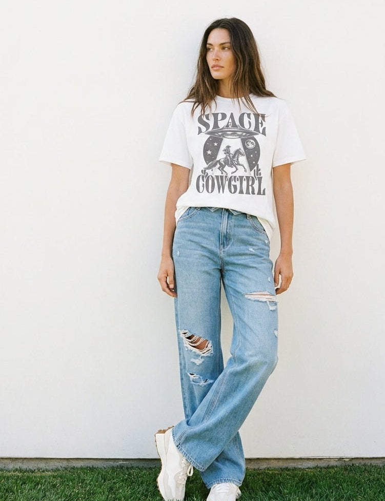Space Cowgirl Graphic Tee - Westly