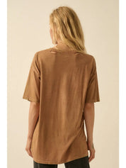 Stallion Spirit Distressed Oversize Graphic Tee - Westly