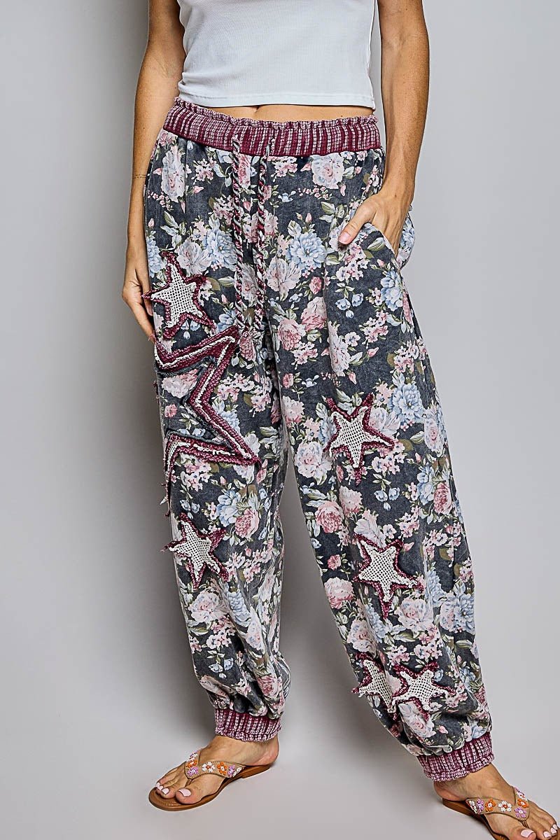 Starcrossed High-Rise French Terry Joggers - Westly