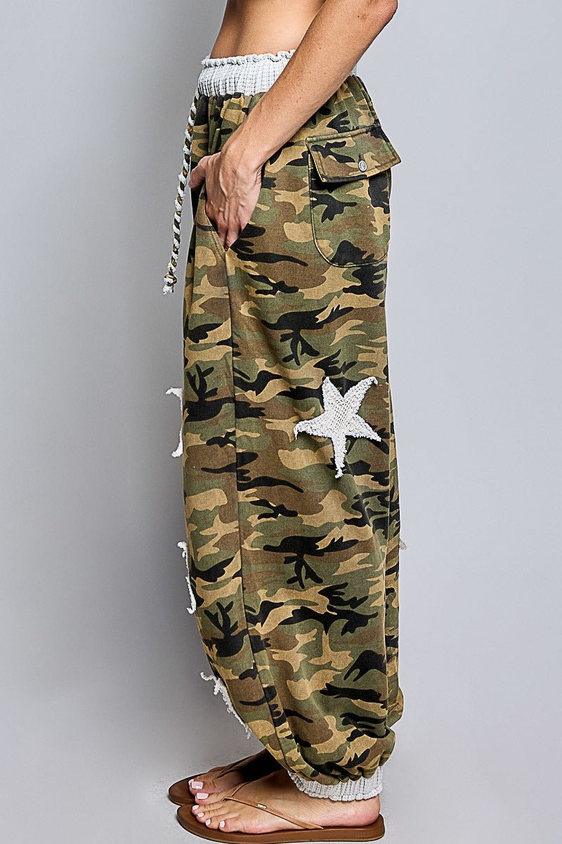 Starcrossed High-Rise French Terry Joggers - Westly
