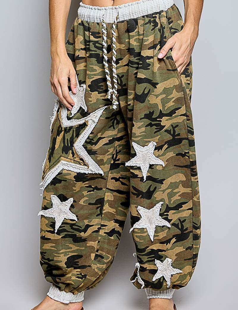 Starcrossed High-Rise French Terry Joggers - Westly