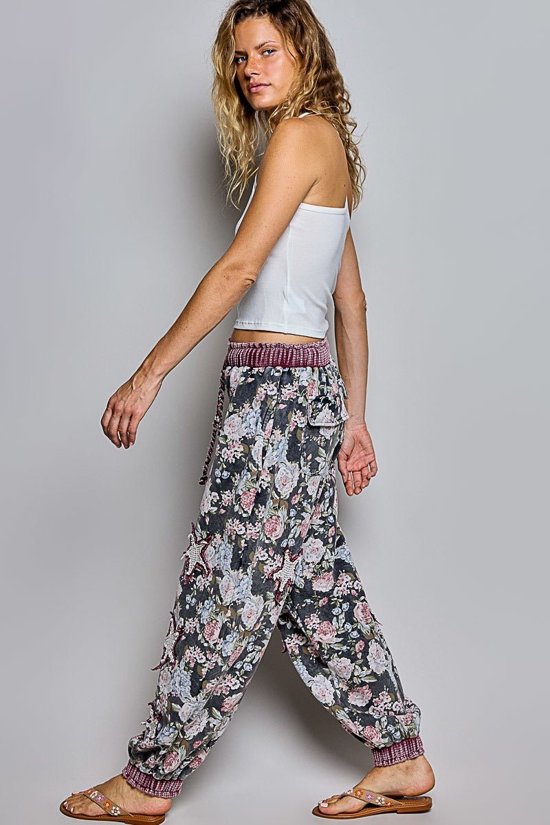 Starcrossed High-Rise French Terry Joggers - Westly