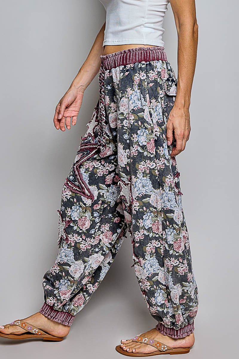 Starcrossed High-Rise French Terry Joggers - Westly