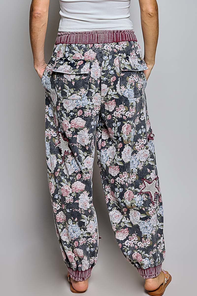 Starcrossed High-Rise French Terry Joggers - Westly