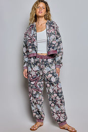 Starcrossed High-Rise French Terry Joggers - Westly