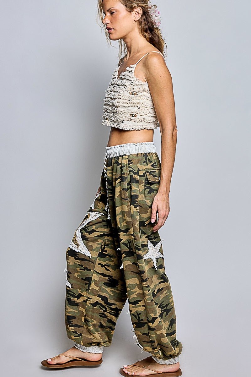 Starcrossed High-Rise French Terry Joggers - Westly