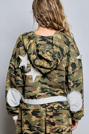 Starcrossed Zip-Up Cropped Hoodie - Westly