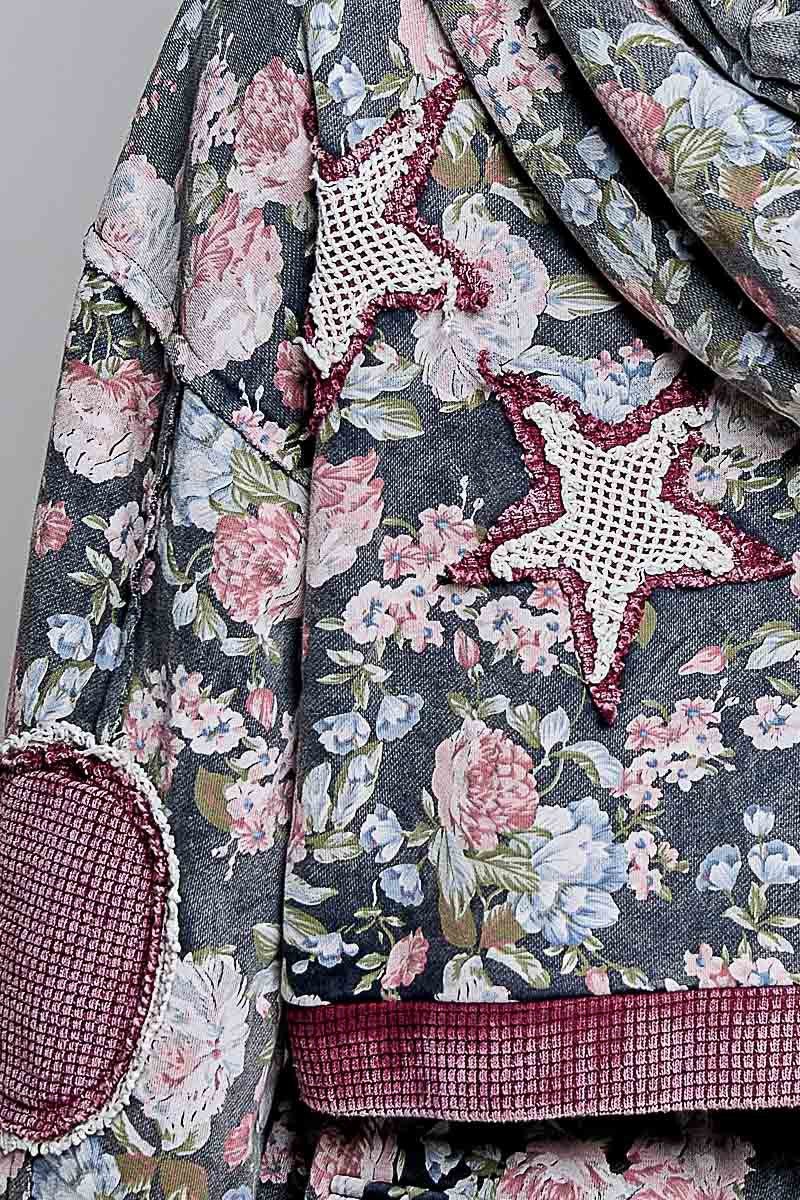 Starcrossed Zip-Up Cropped Hoodie - Westly