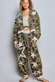 Starcrossed Zip-Up Cropped Hoodie - Westly