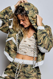 Starcrossed Zip-Up Cropped Hoodie - Westly