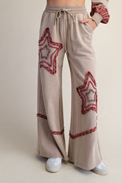Starry Night Washed Terry Pants - Westly