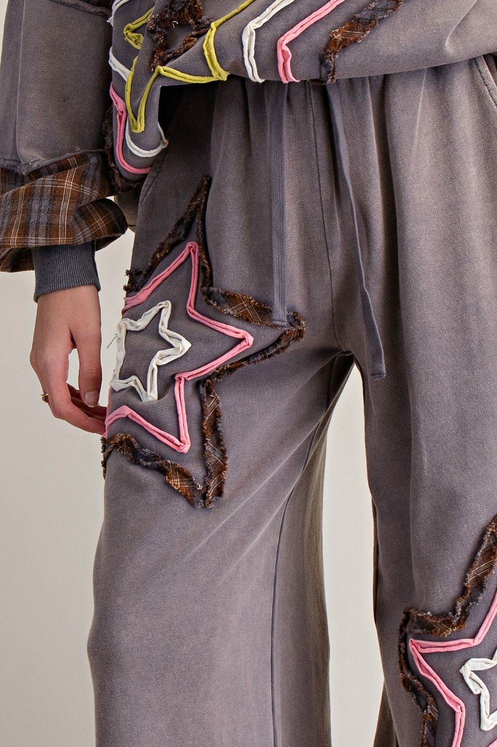 Starry Night Washed Terry Pants - Westly