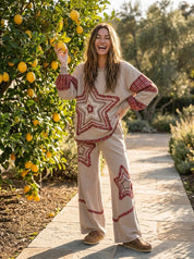 Starry Night Washed Terry Pants - Westly