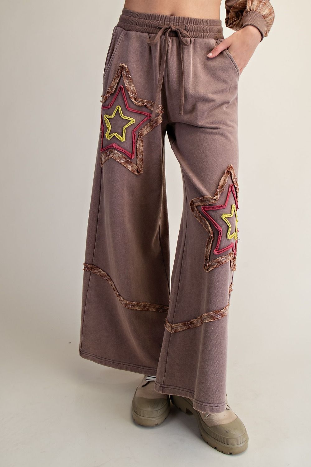 Starry Night Washed Terry Pants - Westly