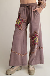 Starry Night Washed Terry Pants - Westly