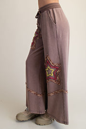 Starry Night Washed Terry Pants - Westly
