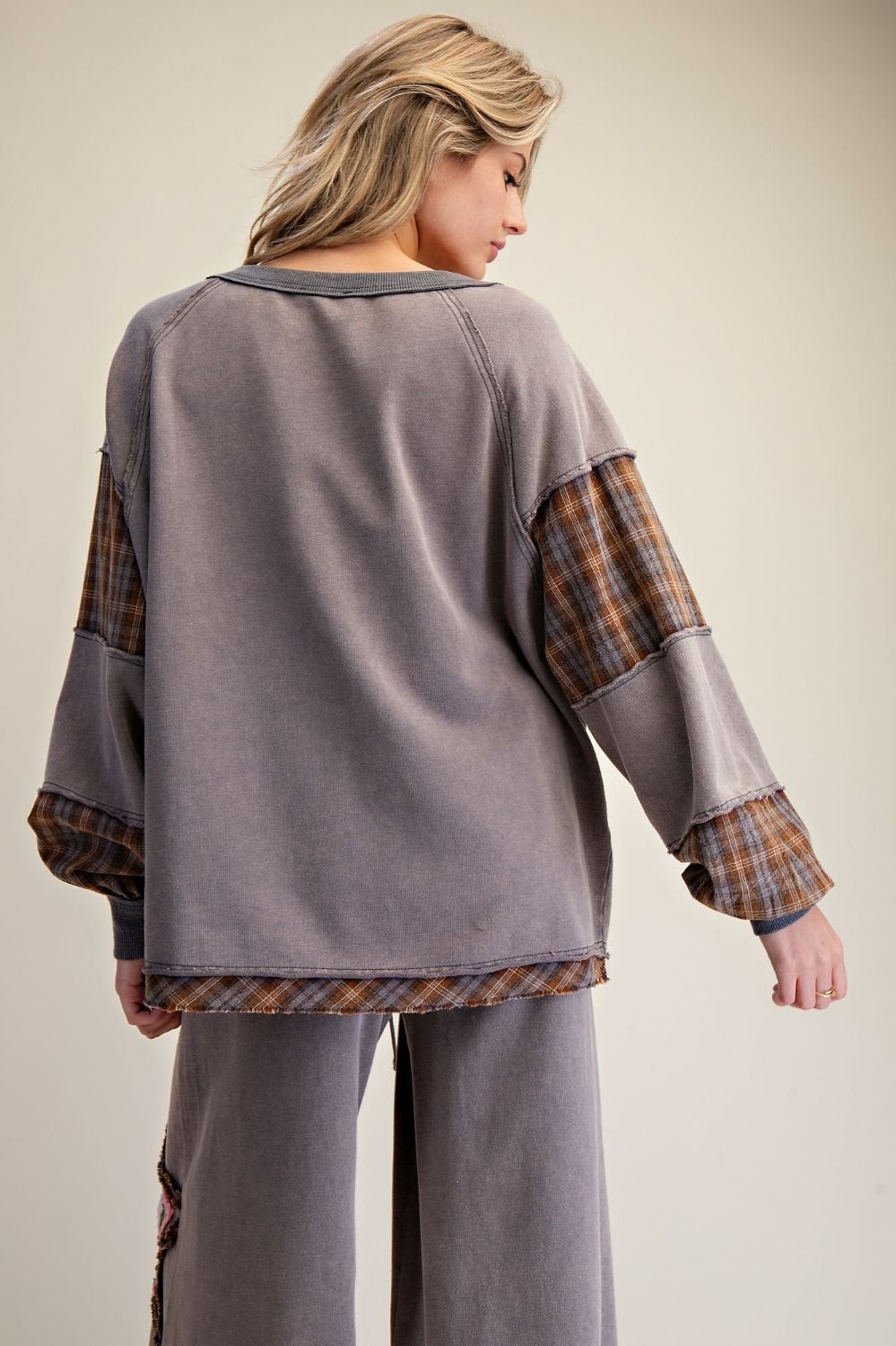 Starry Night Washed Terry Pullover - Westly