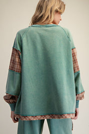 Starry Night Washed Terry Pullover - Westly